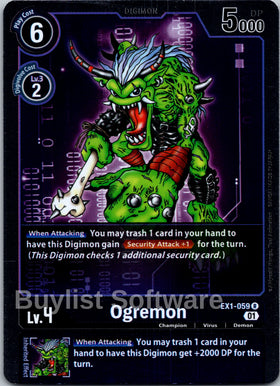 Ogremon [EX1-059] [Classic Collection] Foil