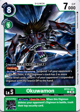 Okuwamon [BT22-051 C] [Cyber Eden]