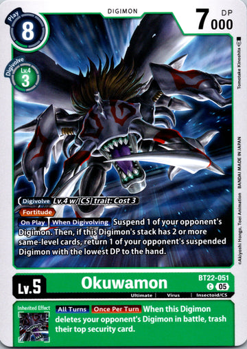 Okuwamon [BT22-051 C] [Cyber Eden]