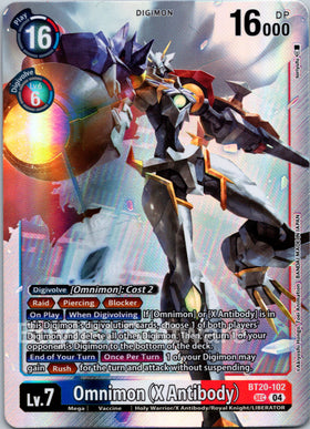 Omnimon (X Antibody) [BT20-102 SEC] [Release Special Booster 2.5] Foil