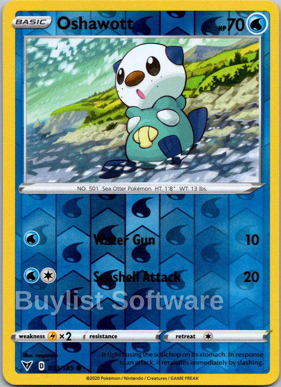 Oshawott [033/185] [Vivid Voltage] Reverse Holofoil