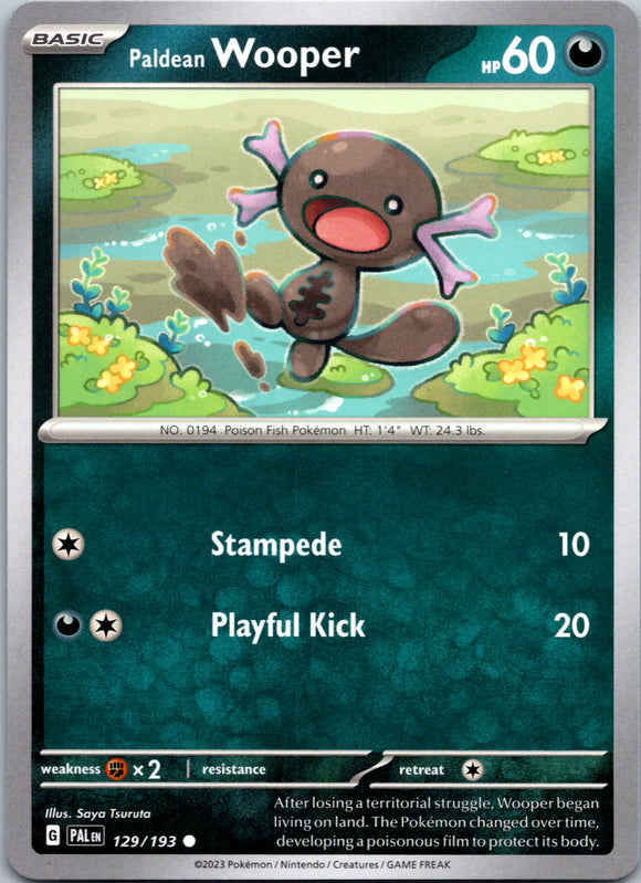 Paldean Wooper - 129/193 [129/193] [Paldea Evolved]
