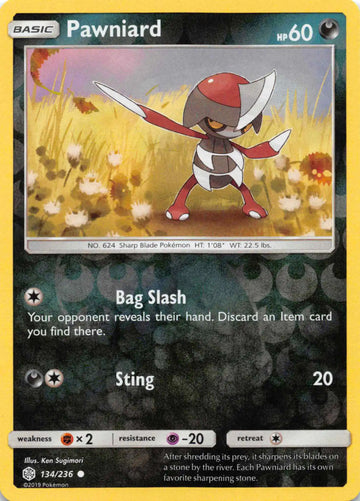 Pawniard [134/236] [Cosmic Eclipse] Reverse Holofoil