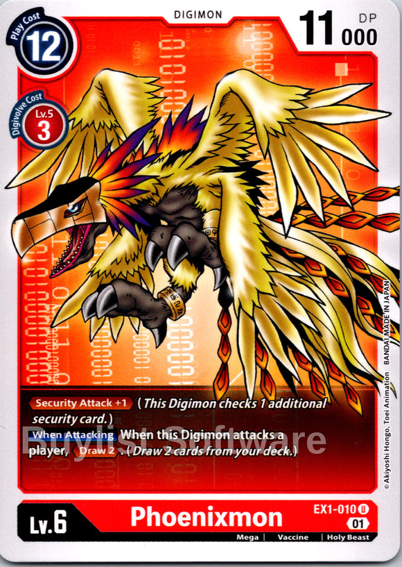 Phoenixmon [EX1-010] [Classic Collection] Normal