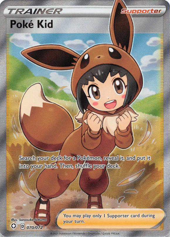 Poke Kid (Full Art) [070/072] [Shining Fates] Holofoil