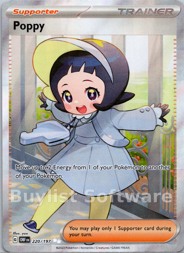 Poppy (220/197) [Scarlet & Violet: Obsidian Flames]
