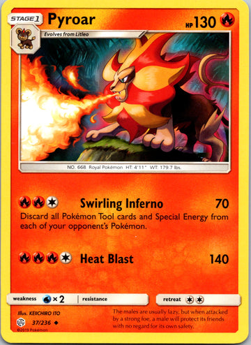 Pyroar [37/236] [Cosmic Eclipse]
