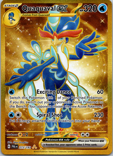 Quaquaval ex - 273/193 [273/193] [Paldea Evolved] Holofoil