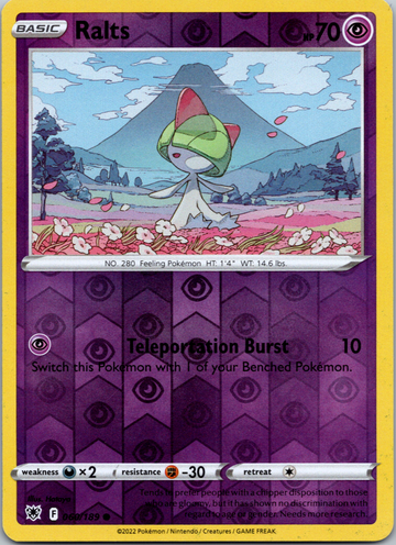 Ralts [060/189] [Astral Radiance] Reverse Holofoil