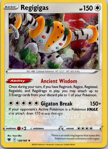 Regigigas [130/189] [Astral Radiance] Holofoil
