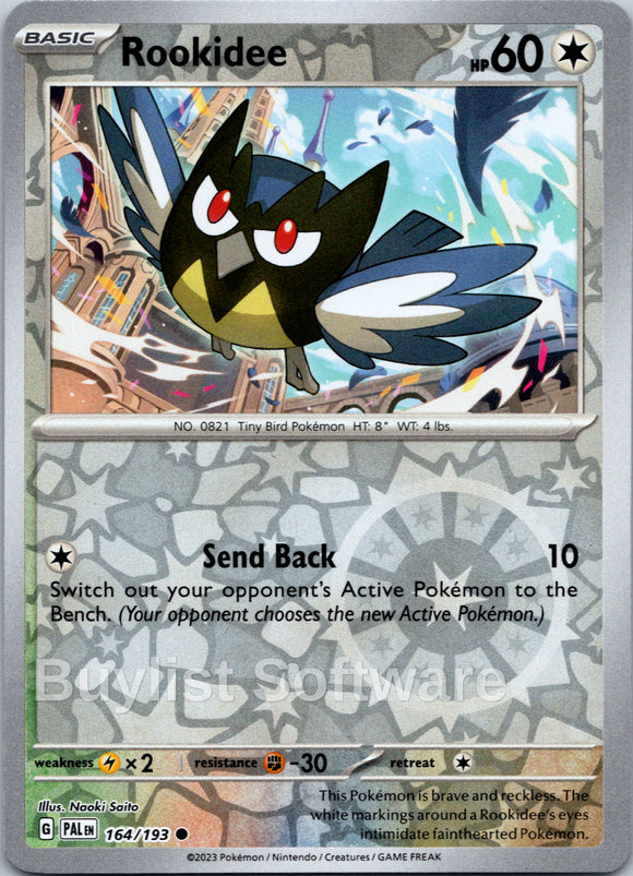 Rookidee [164/193] [Paldea Evolved] Reverse Holofoil