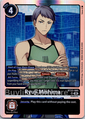 Ryuji Mishima [BT23-085 SR] [Hackers' Slumber] Foil