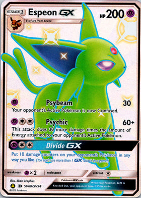 Espeon GX (SV60/SV94) [Hidden Fates: Shiny Vault]