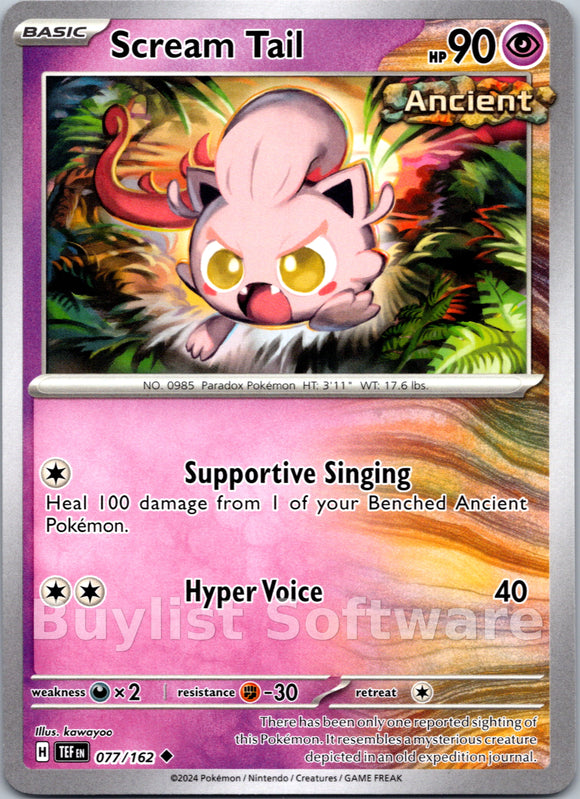 Scream Tail [077/162] - (Temporal Forces)