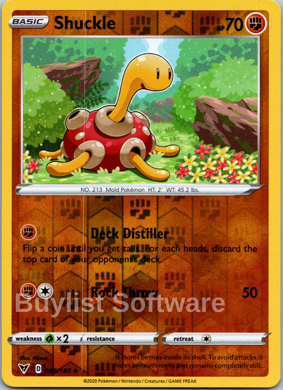 Shuckle [085/185] [Vivid Voltage] Reverse Holofoil