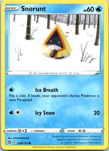 Snorunt [034/172] [Brilliant Stars]