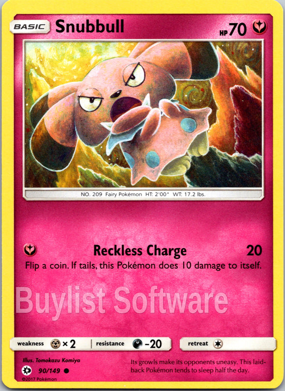 Snubbull [90/149] [Sun & Moon Base Set]