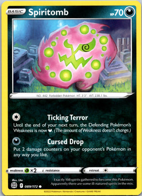 Spiritomb [089/172] [Brilliant Stars] Reverse Holofoil