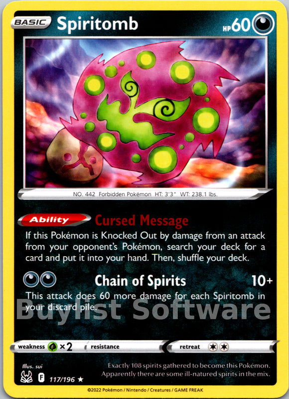 Spiritomb (117/196) [Sword & Shield: Lost Origin]