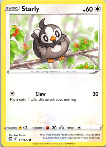 Starly [117/172] [Brilliant Stars] Reverse Holofoil