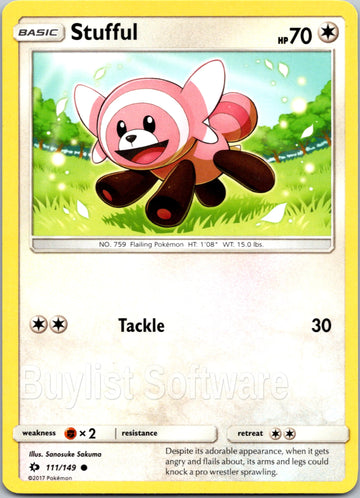 Stufful [111/149] [Sun & Moon Base Set]