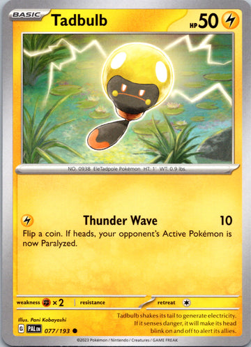 Tadbulb - 077/193 [077/193] [Paldea Evolved]