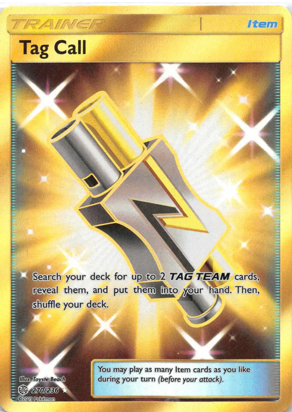 Tag Call (Secret) [270/236] [Cosmic Eclipse] Holofoil