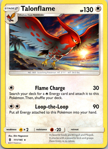 Talonflame [111/145] [Guardians Rising]