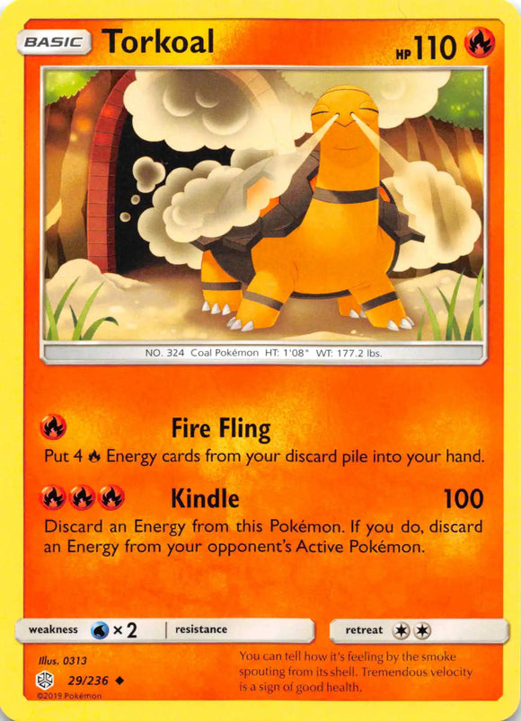 Torkoal [29/236] [Cosmic Eclipse]