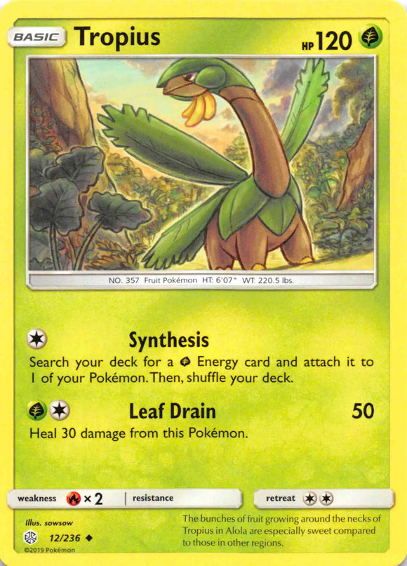 Tropius [12/236] [Cosmic Eclipse]