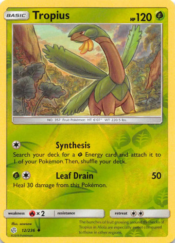 Tropius [12/236] [Cosmic Eclipse] Reverse Holofoil