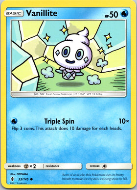 Vanillite [33/145] [Guardians Rising]