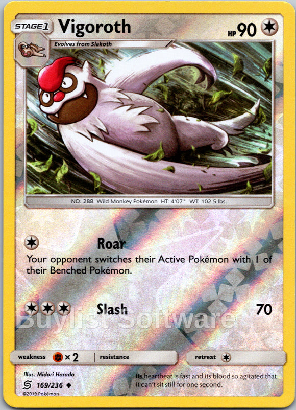 Vigoroth [169/236] [Unified Minds] Reverse Holofoil