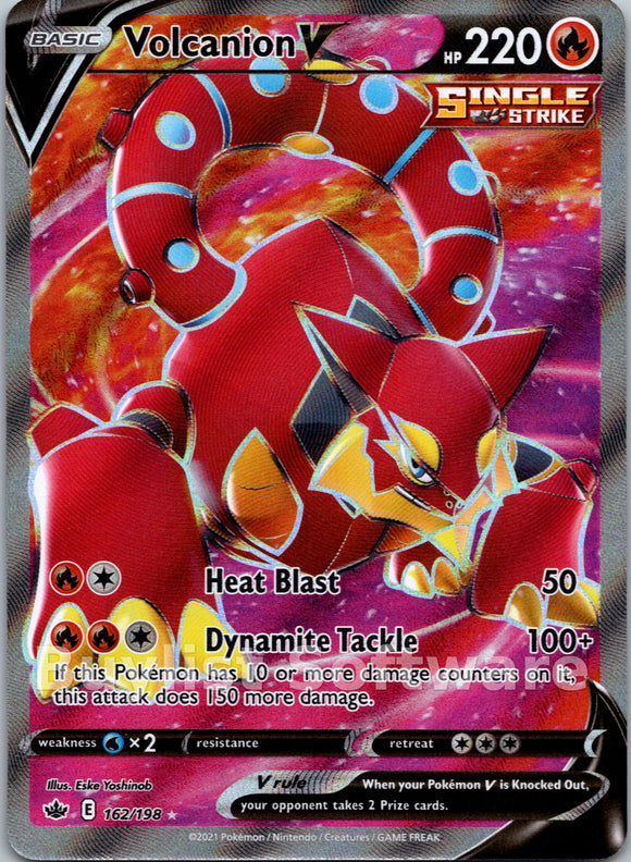 Volcanion V (162/198) [Sword & Shield: Chilling Reign]