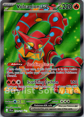 Volcanion ex [171/159] [Journey Together] Holofoil