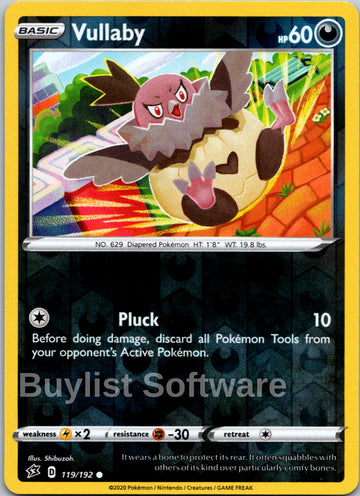 Vullaby [119/192] [Rebel Clash] Reverse Holofoil
