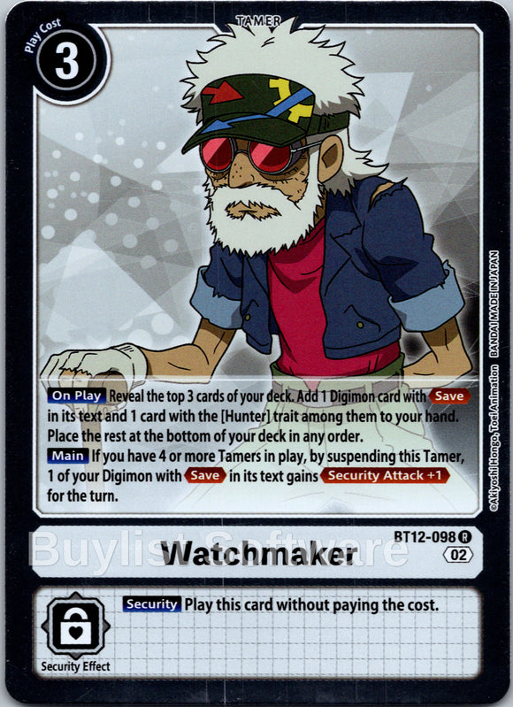 Watchmaker [BT12-098] [Across Time] Foil