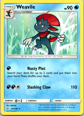 Weavile [44/236] [Cosmic Eclipse]