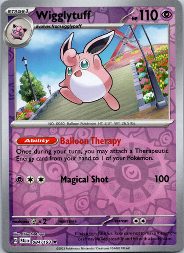 Wigglytuff [084/193] [Paldea Evolved] Reverse Holofoil