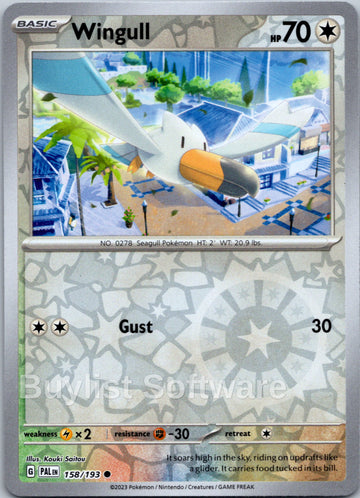Wingull [158/193] [Paldea Evolved] Reverse Holofoil