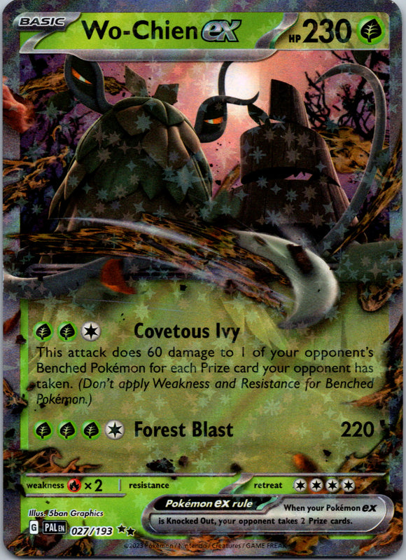 Wo-Chien ex - 027/193 [027/193] [Paldea Evolved] Holofoil