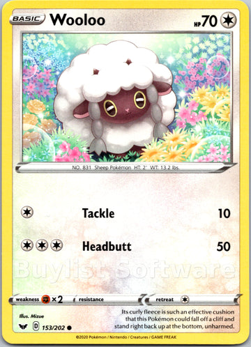 Wooloo [153/202] [Sword & Shield Base Set]