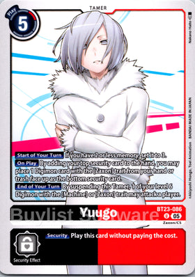 Yuugo [BT23-086 U] [Hackers' Slumber]