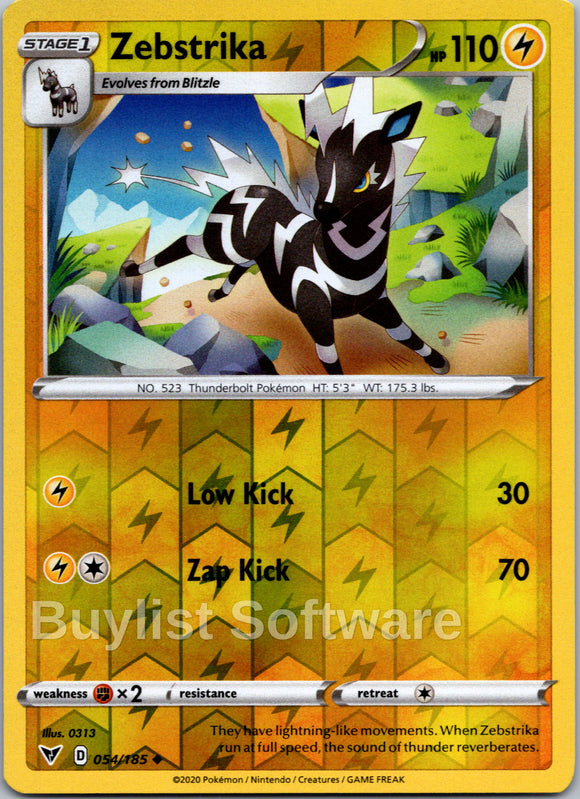 Zebstrika [054/185] [Vivid Voltage] Reverse Holofoil