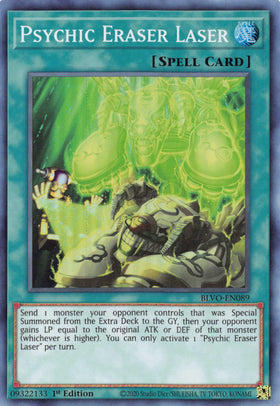 Psychic Eraser Laser [BLVO-EN089] Super Rare