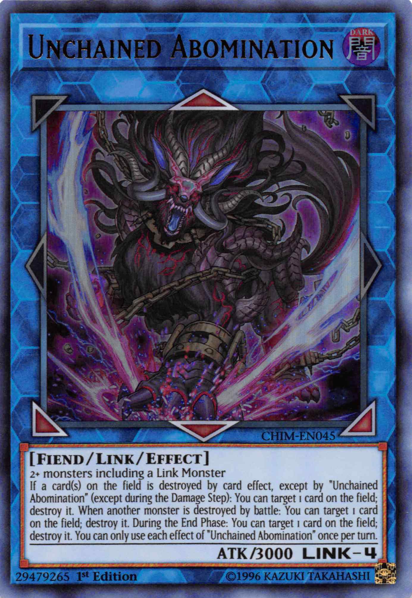 Unchained Abomination [CHIM-EN045] Ultra Rare