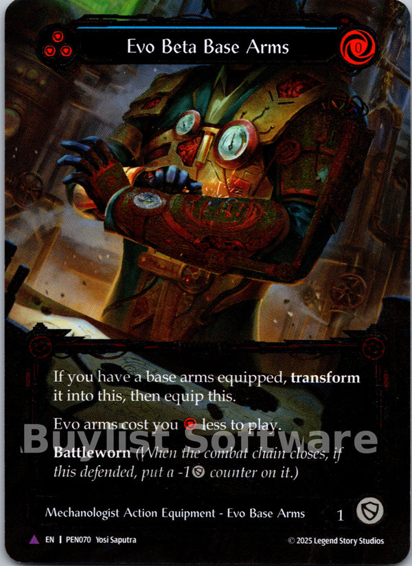 Evo Beta Base Arms (Blue) (Marvel)