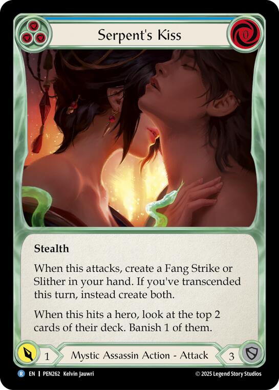 Serpents Kiss (Blue)