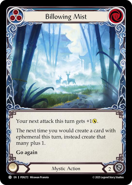 Billowing Mist (Blue)