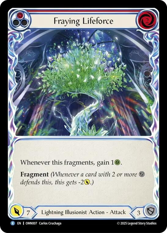 Fraying Lifeforce